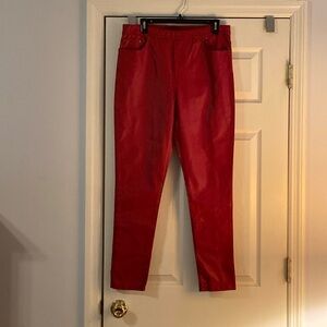 DG read pleather jeans size medium, NWOT